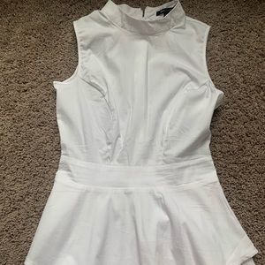 Eva Longoria White Blouse Size:XS